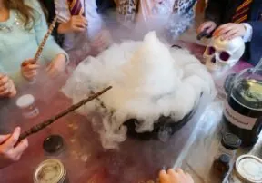 How to Up Your Halloween Game With Dry Ice And Mocktails