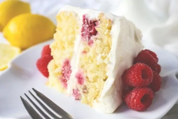 Lemon Raspberry Cake Recipe