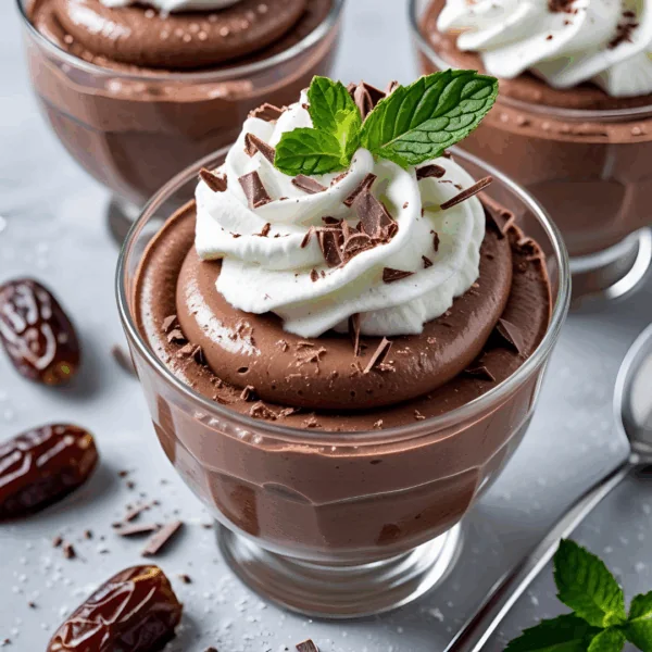 Chocolate Date Peppermint Mouse
