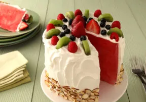 Watermelon “Cake”: A Healthy and Refreshing Summer Treat