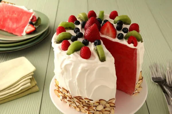 Watermelon “Cake”: A Healthy and Refreshing Summer Treat