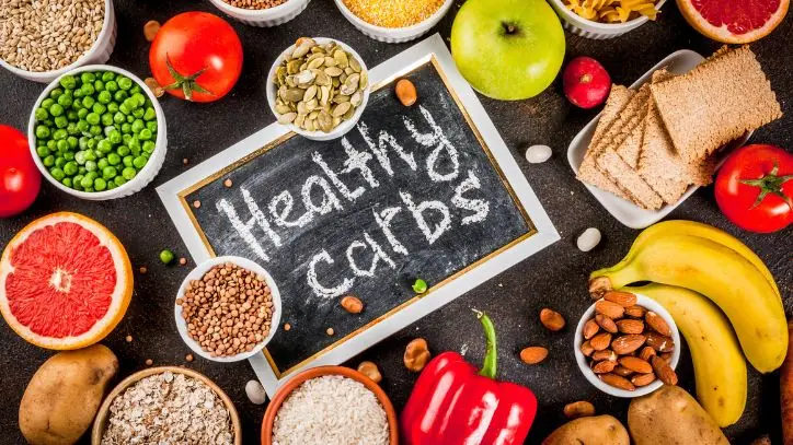 various foods that contain healthy carbohydrates