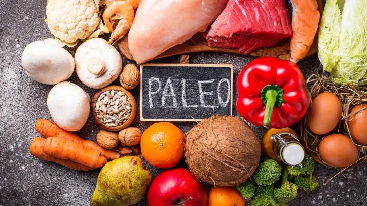 Various food that you eat on the Paleo diet
