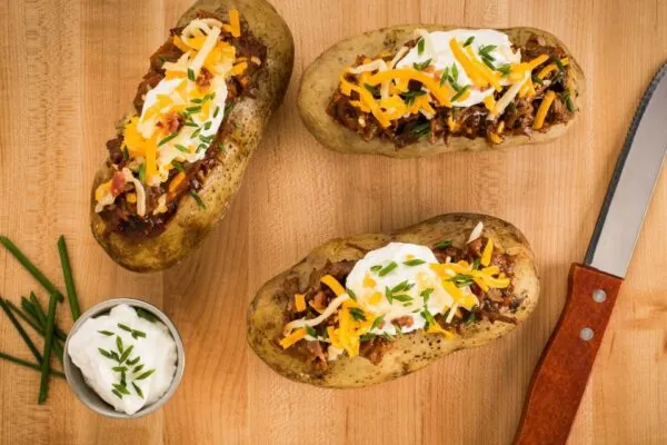 Easy, Quick, and Healthy Back-To-School Dinners – Barbecue Loaded Potatoes