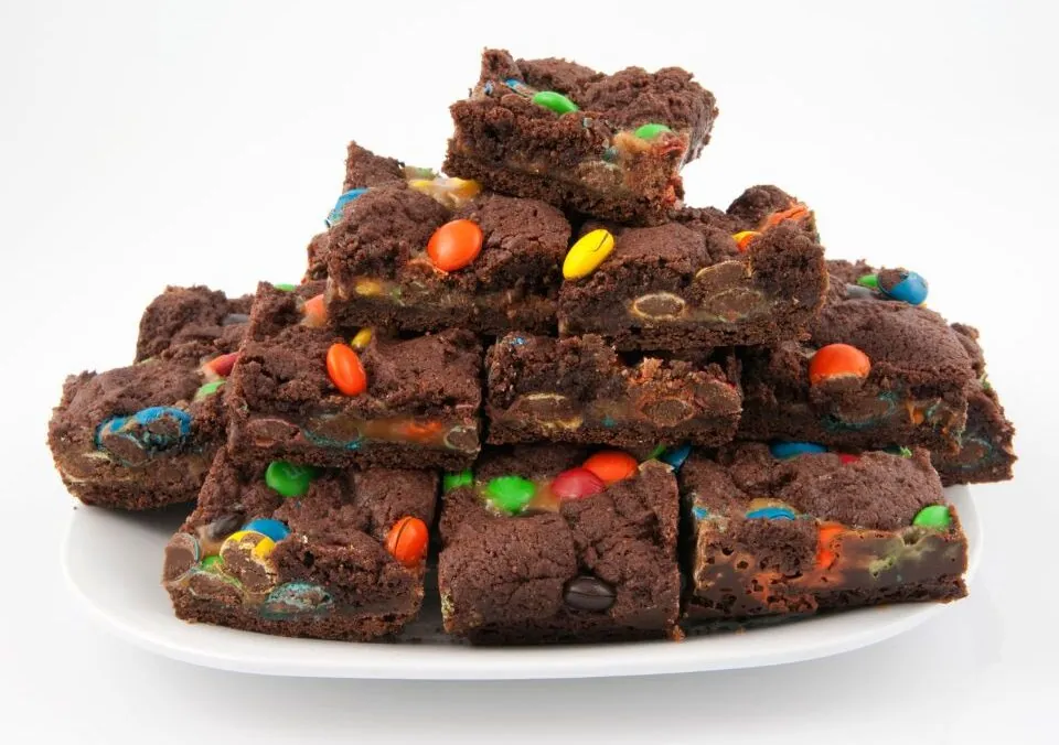 Halloween Trash Brownies