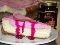 Cheri’s Classic Prickly Pear Cheesecake