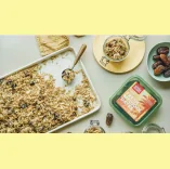 Honey Almond Granola with Coconut & Dates