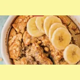 Banana Bread Baked Oatmeal