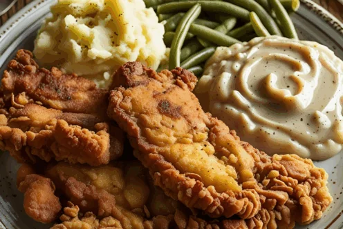 Chicken-Fried Steak and Gravy