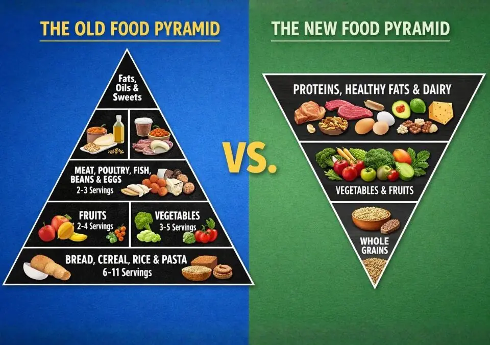 The New Food Pyramid: A Historic Reset in U.S. Nutrition Guidance
